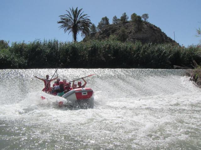 Rafting por el Río Segura